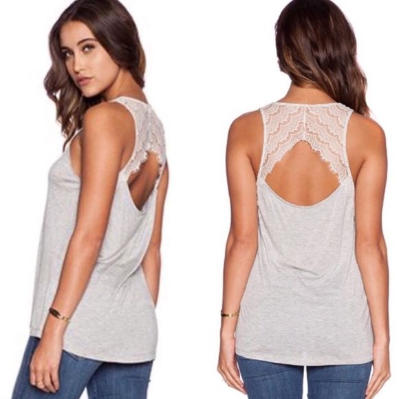 Lace Tank Top - Picture 1 of 4